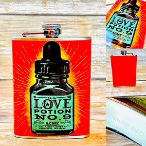 Totally Rad Love Potion No. 9 Flask NWT